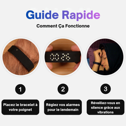 Aura - Bracelet Réveil Silencieux