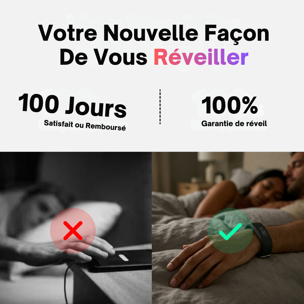 Aura - Bracelet Réveil Silencieux