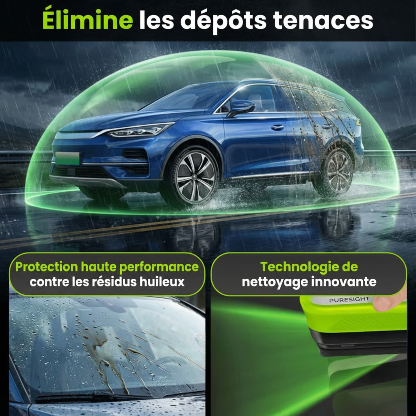 PureSight™ – Vision claire, quel que soit le temps