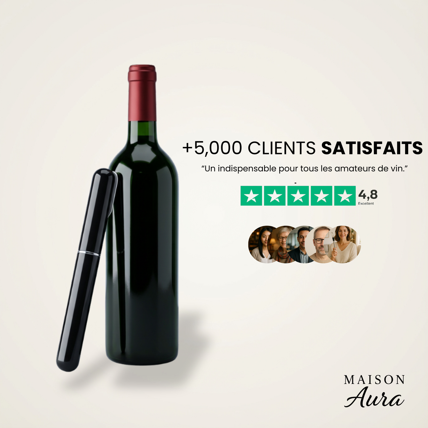 PopAir - Tire-Bouchon à Air