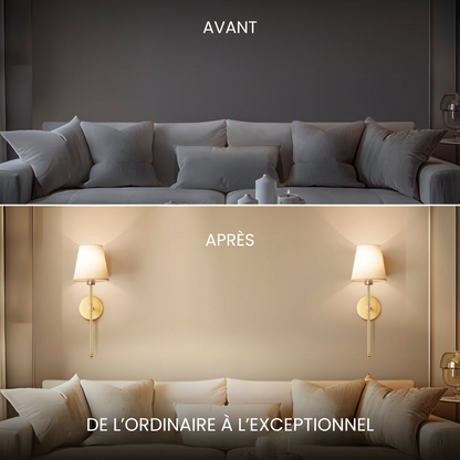 Lampe Murale Sans Fil Design - Sans Perçage - Rechargeable & Élégante