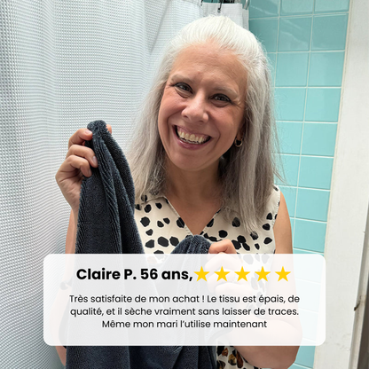 Lustra™ Serviette Microfibre Haute Absorption