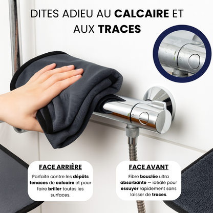 Lustra™ Serviette Microfibre Haute Absorption