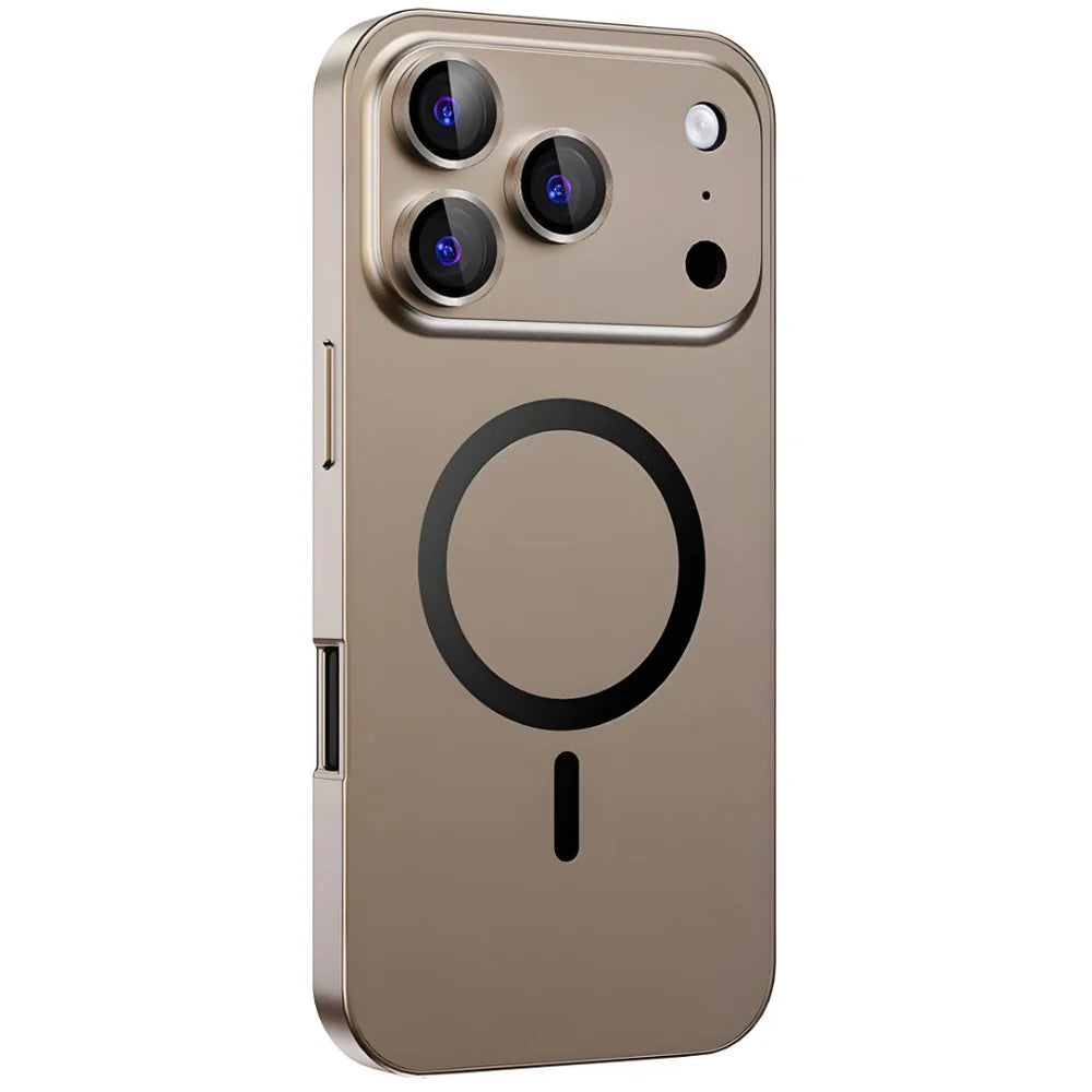 Coque métallique iPhone avec protection de caméra